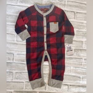 7 for all mankind baby snap romper